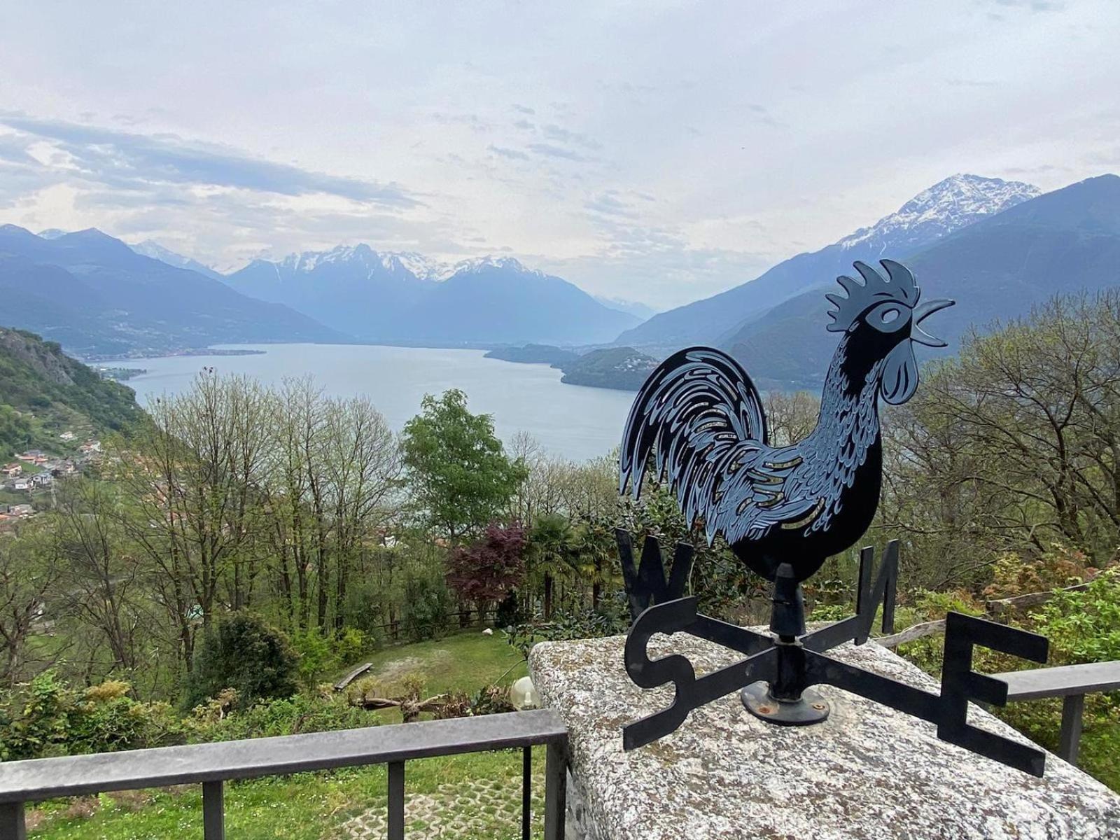 The Happy Rooster - Villa With Big Garden Pianello Del Lario Εξωτερικό φωτογραφία